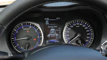 Infiniti Q50 dials