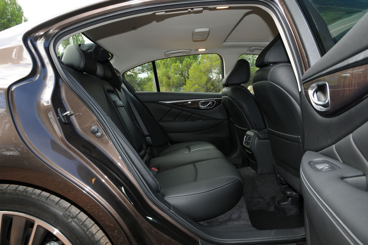 Infiniti Q50 rear seats