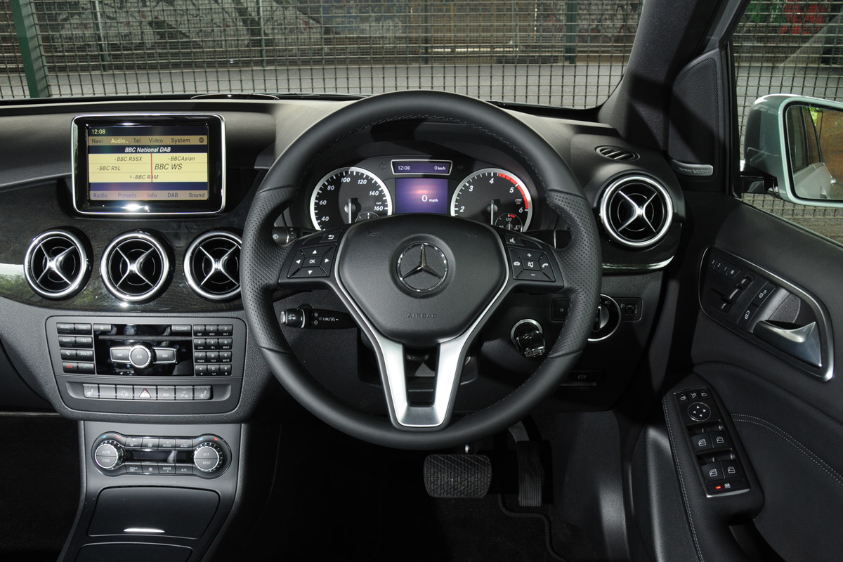 Mercedes B Class interior