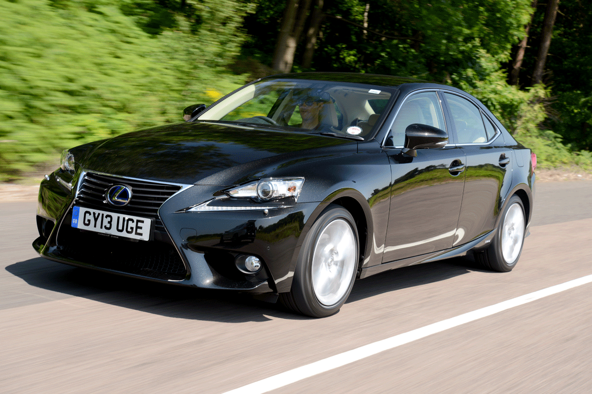 Lexus IS 300h in action
