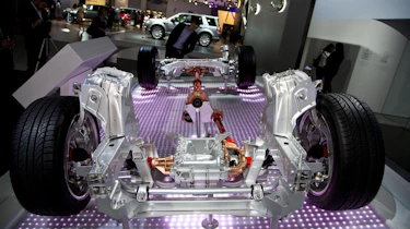 Jaguar all-wheel drive system