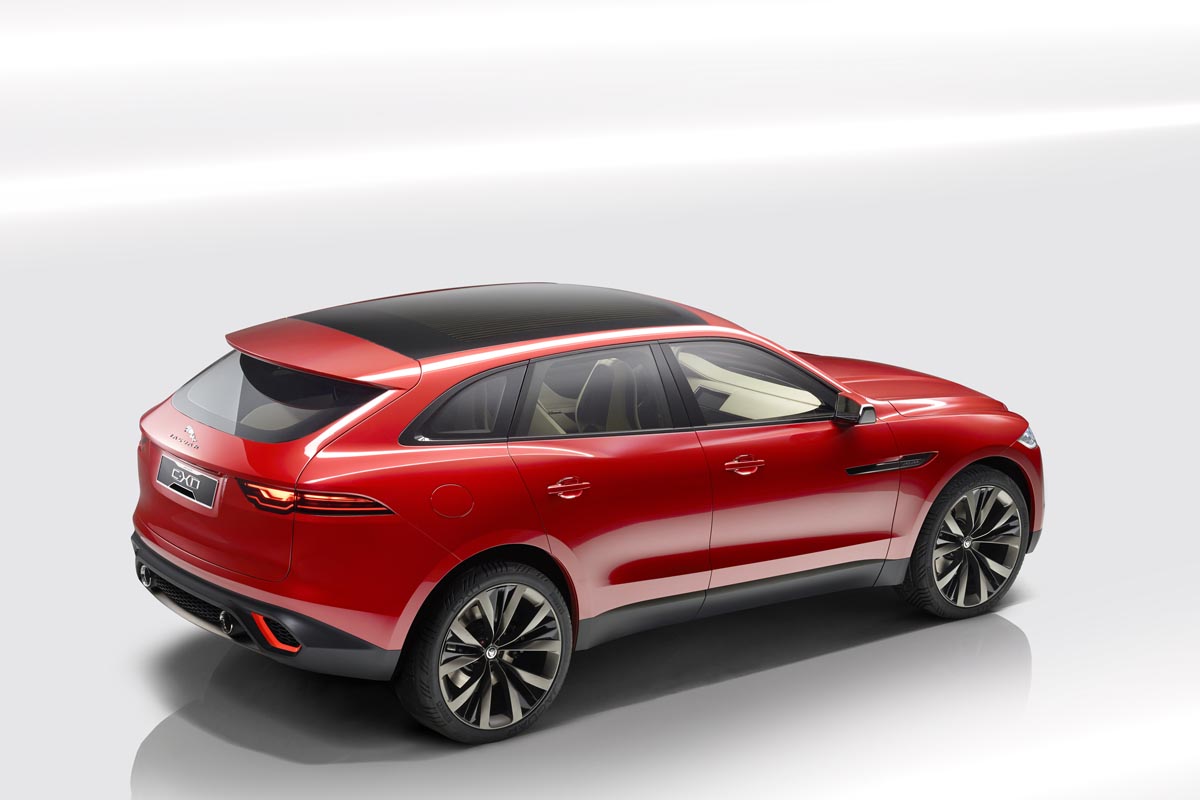 Jaguar C-X17 red