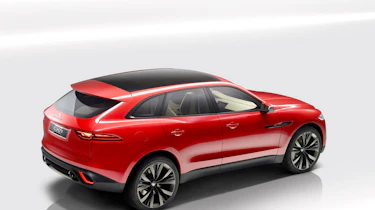 Jaguar C-X17 red