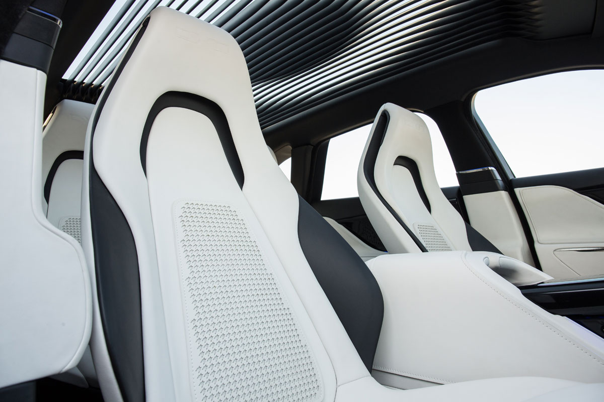 Jaguar C-X17 front seat