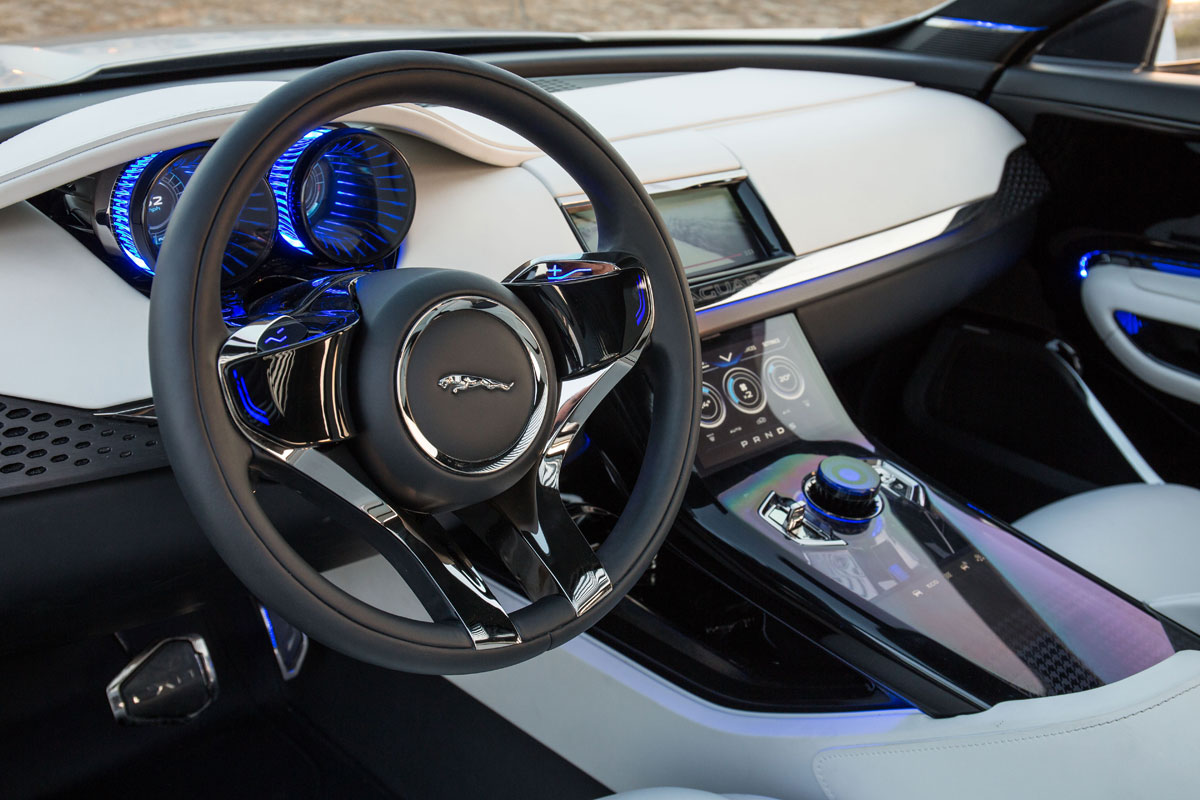 Jaguar C-X17 dashboard