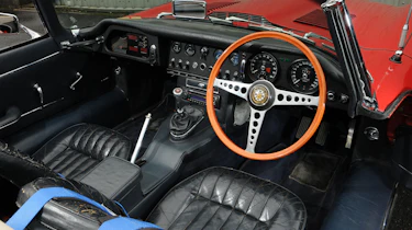 Jaguar E-Type interior