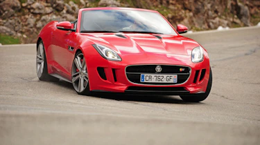 Jaguar F-Type cornering