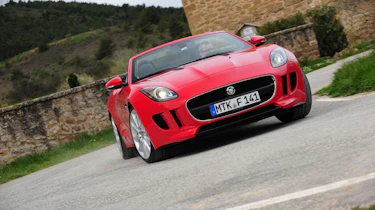 Jaguar F-Type front corner