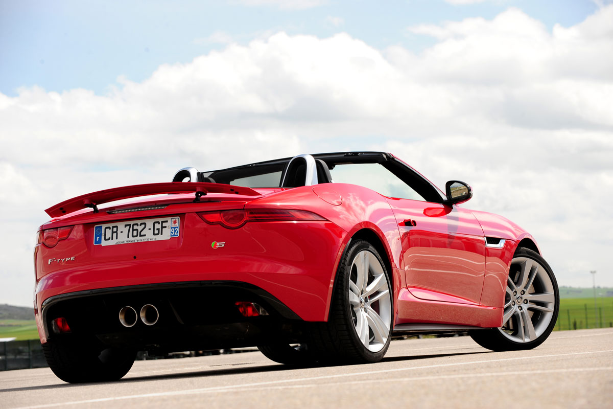 Jaguar F-Type rear static