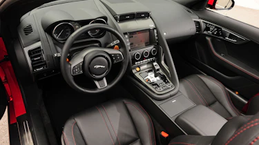 Jaguar F-Type cabin