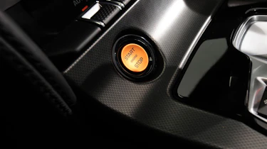 Jaguar F-Type cabin detail