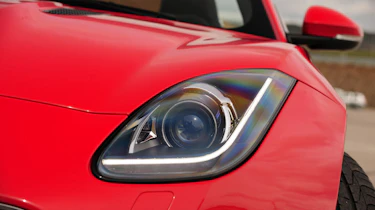 Jaguar F-Type headlight