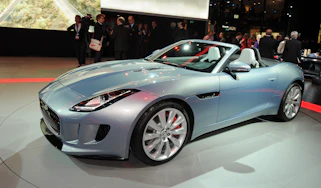 Jaguar F-Type front cornering
