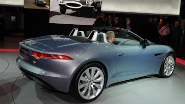 Jaguar F-Type rear three-quarters