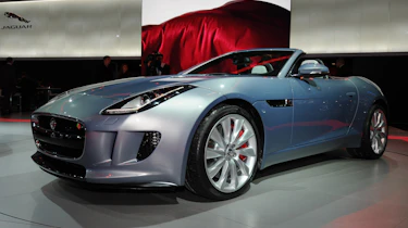 Jaguar F-Type side