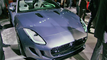 Jaguar F-Type Roadster front three-quarters