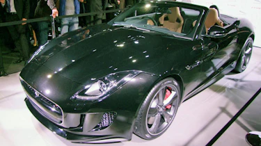 Jaguar F-Type Roadster front three-quarters