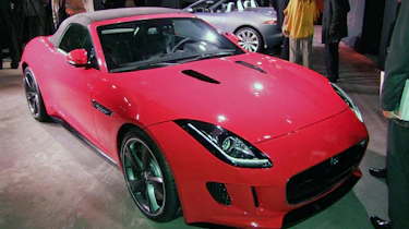 Jaguar F-Type Roadster front three-quarters