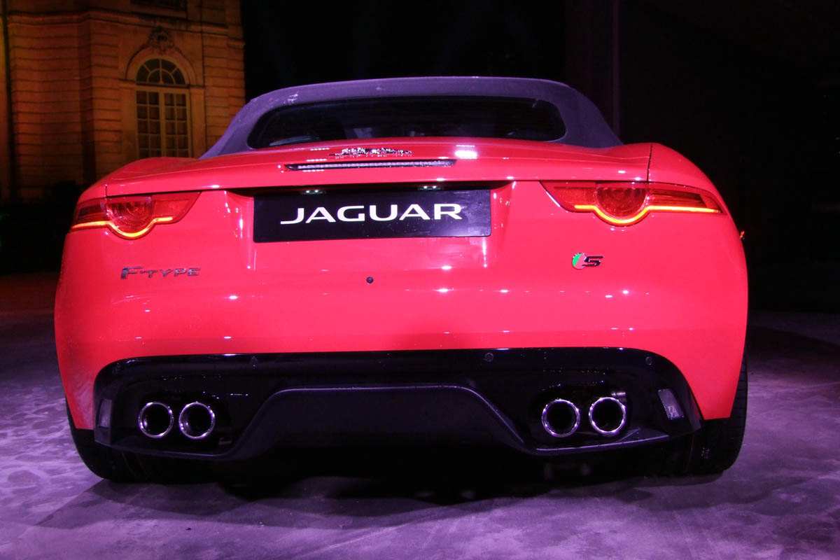 Jaguar F-Type Roadster rear
