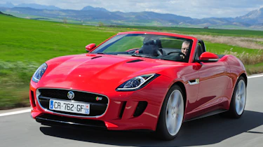 Jaguar F-Type S front tracking