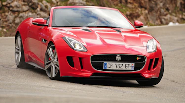 Jaguar F-Type S front cornering