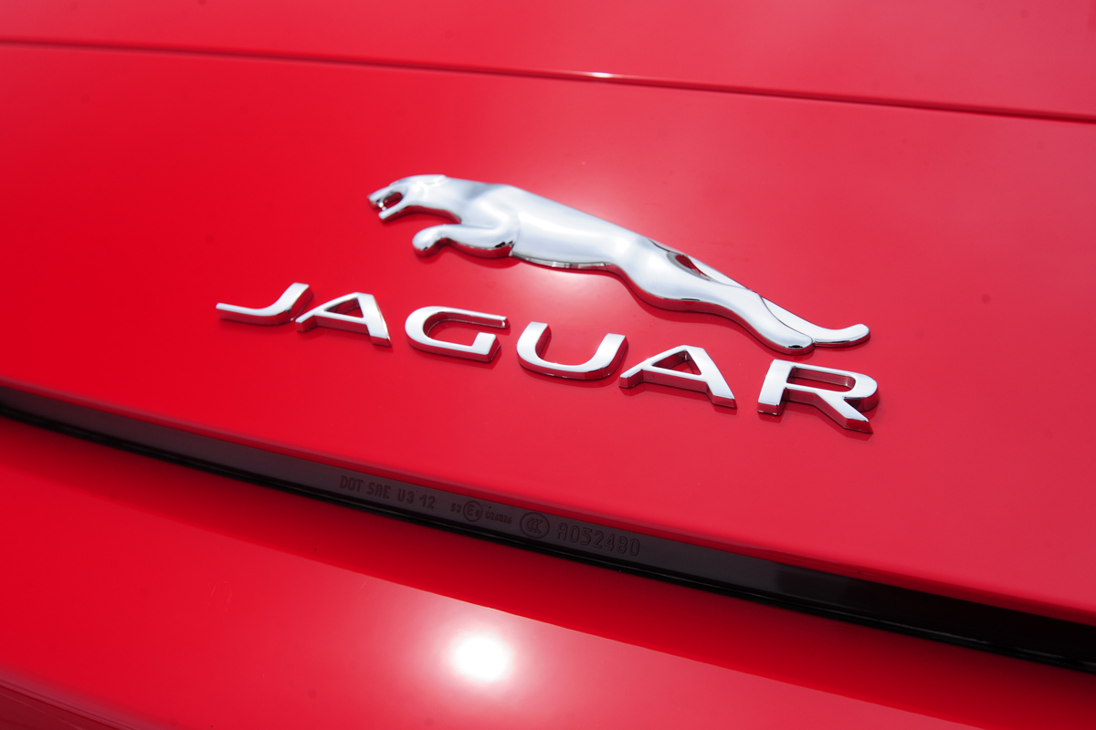 Jaguar F-Type S badge