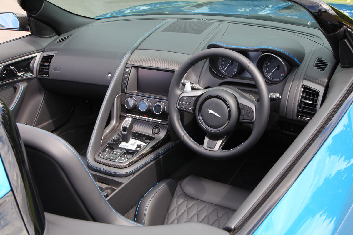 Jaguar Project 7 interior