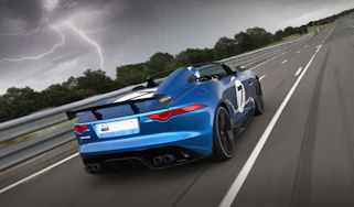 Jaguar Project 7 rear