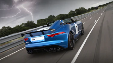 Jaguar Project 7 rear