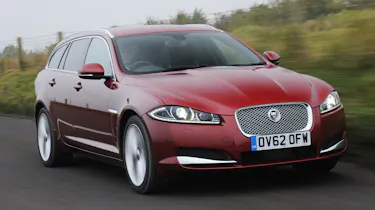 Jaguar XF Sportbrake 2.2 front action