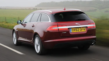 Jaguar XF Sportbrake 2.2 rear action
