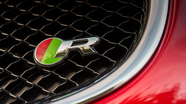 Jaguar XJR R badge detail