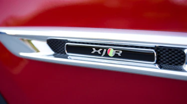 Jaguar XJR badge detail