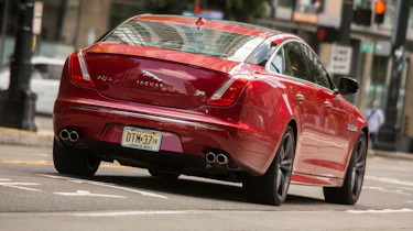 Jaguar XJR rear street