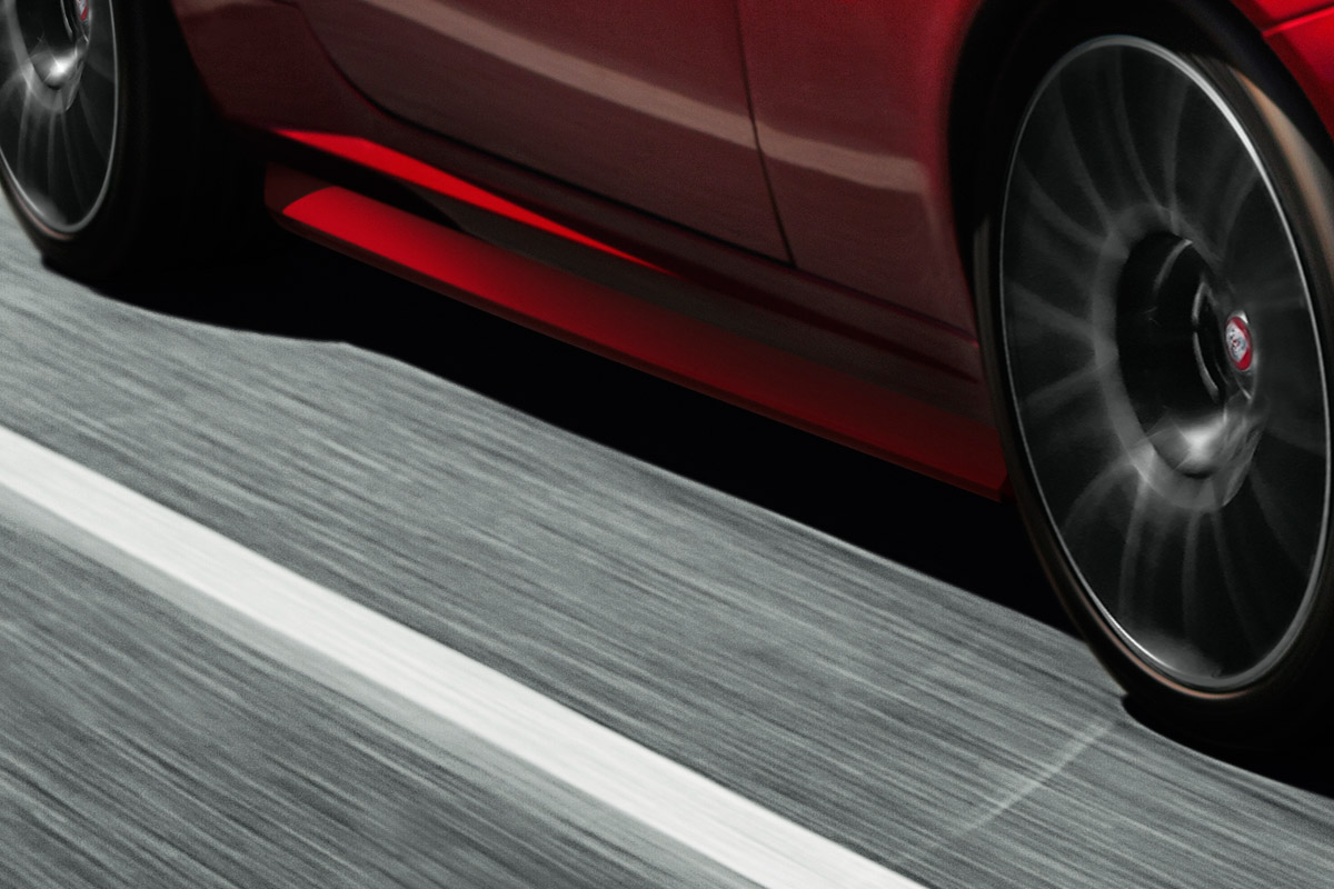 Jaguar XK 2014 Dynamic R skirt