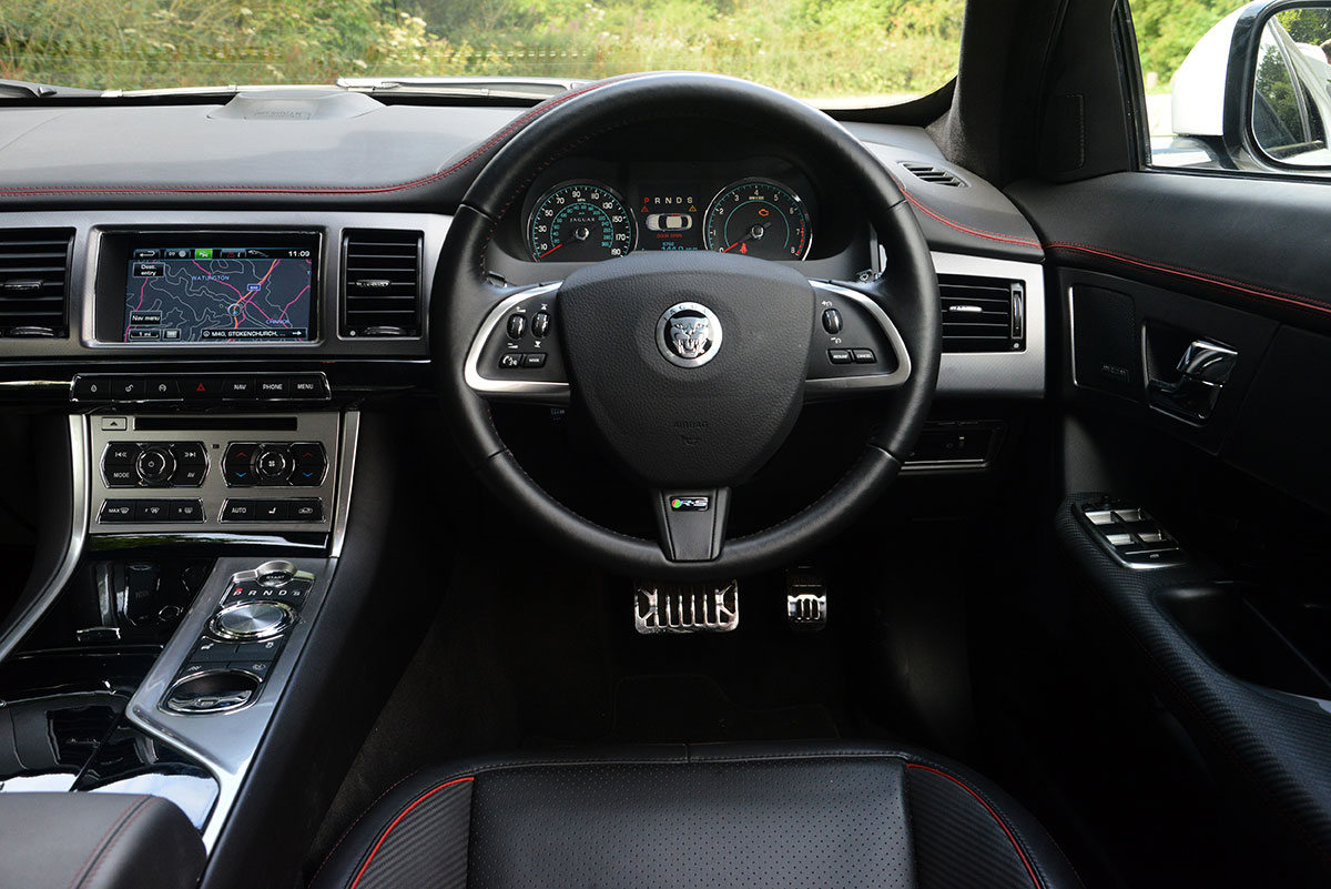 Jaguar XFR-S interior