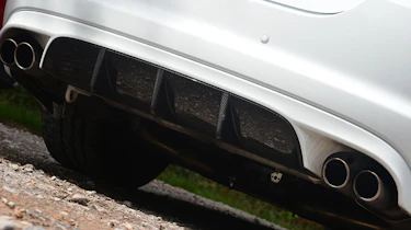 Jaguar XFR-S exhaust
