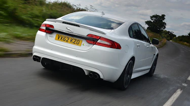 Jaguar XFR-S rear action