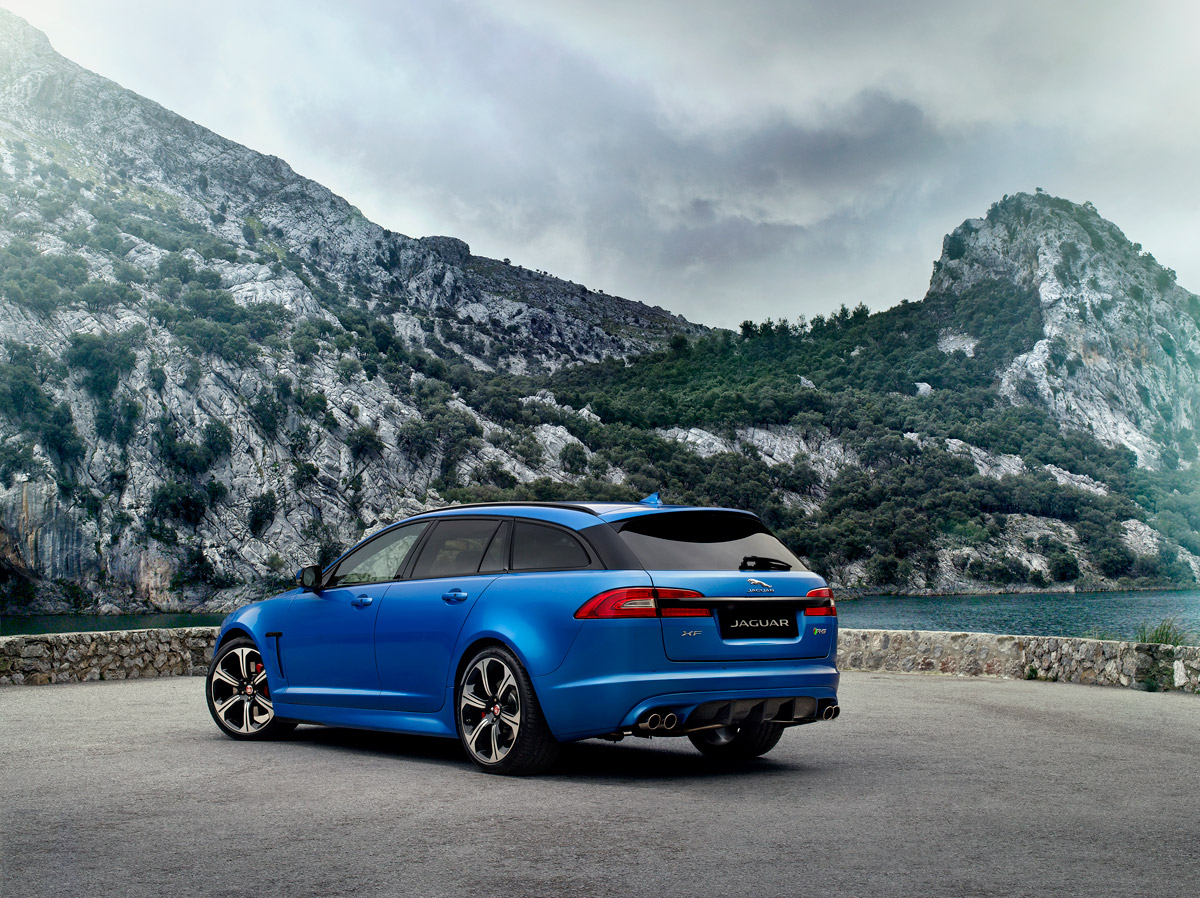 Jaguar XFR-S Sportbrake rear static