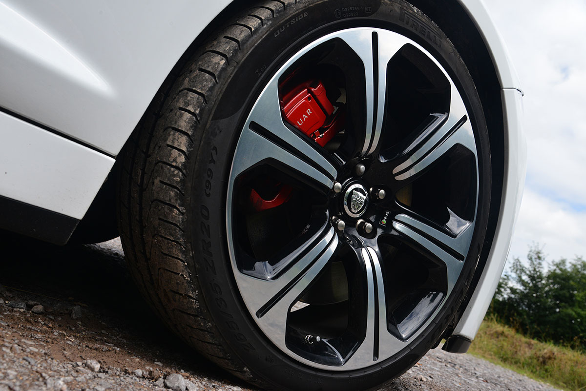 Jaguar XFR-S wheel