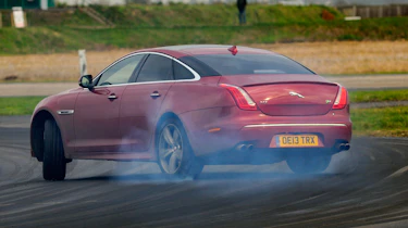 Jaguar XJR saloon drift rear