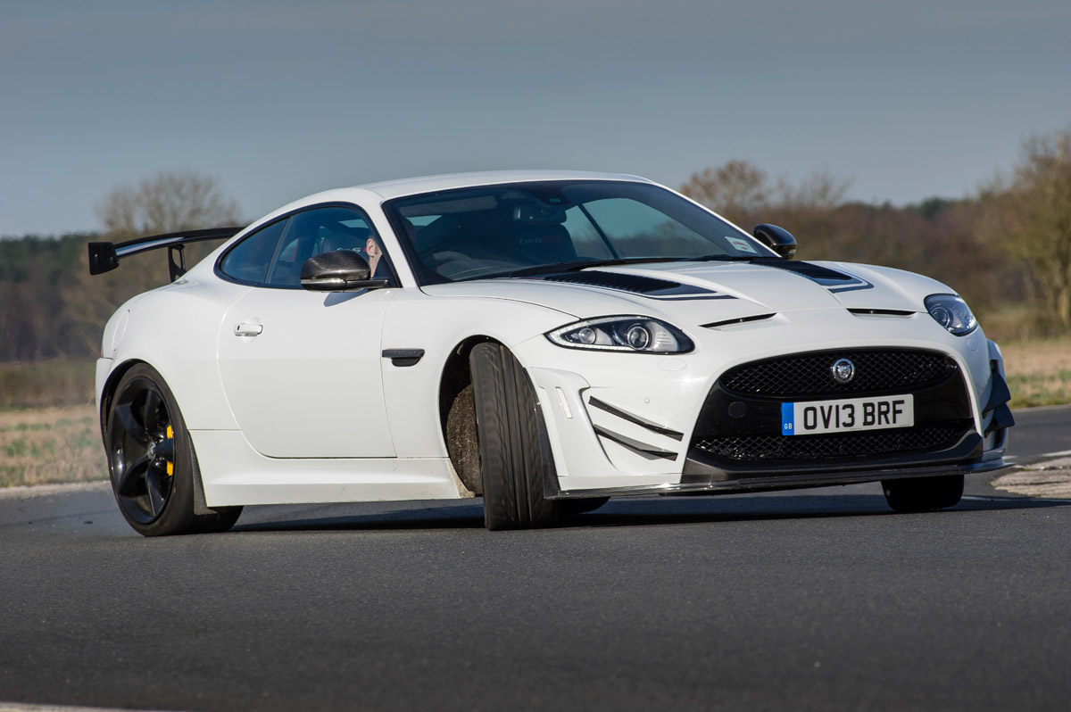 Jaguar XKR-S GT coupe action