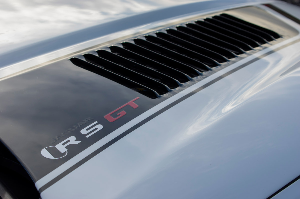 Jaguar XKR-S GT coupe bonnet
