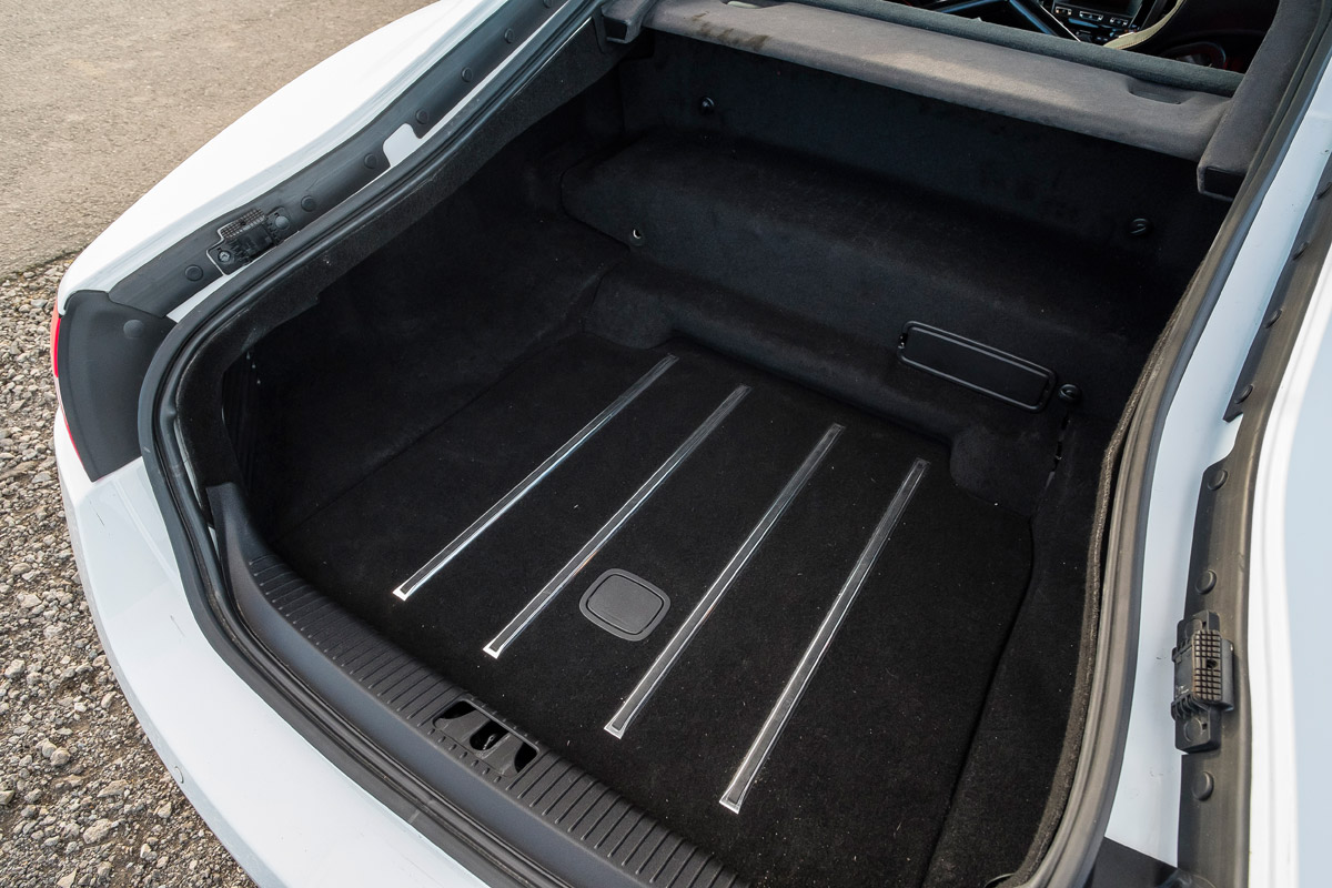 Jaguar XKR-S GT coupe boot