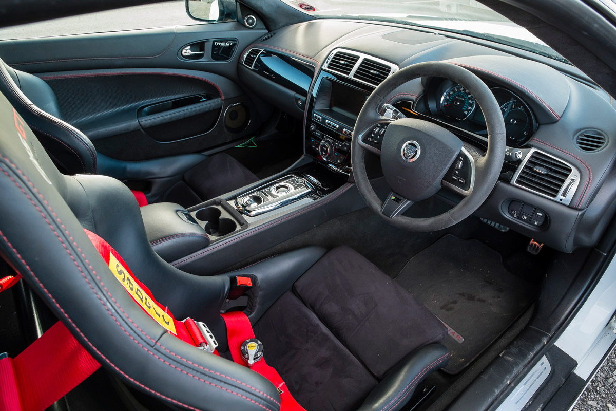 Jaguar XKR-S GT coupe interior