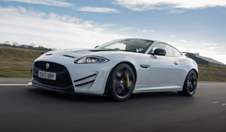 Jaguar XKR-S GT coupe tracking