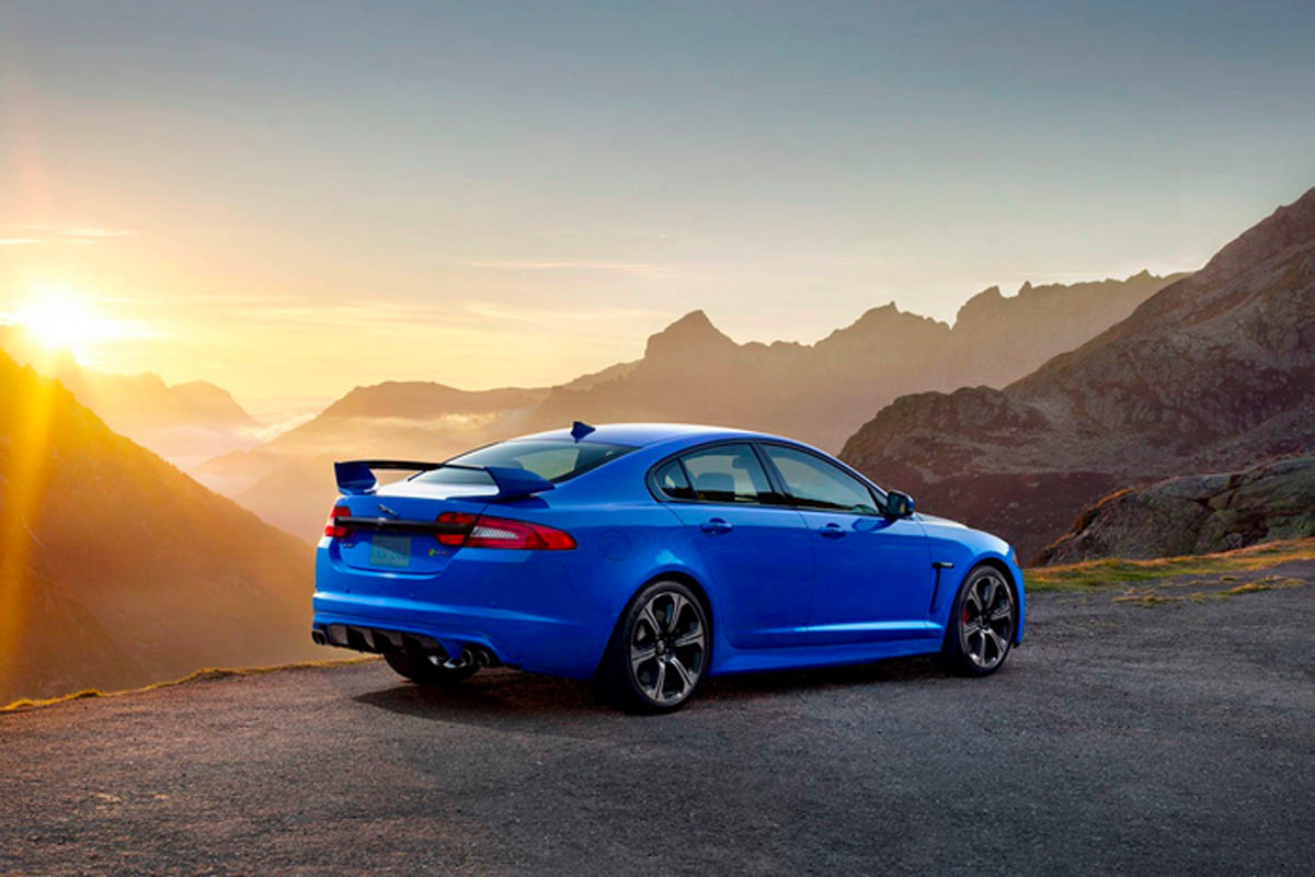 Jaguar XFR-S rear