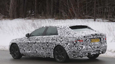 Jaguar XS rear spy shot