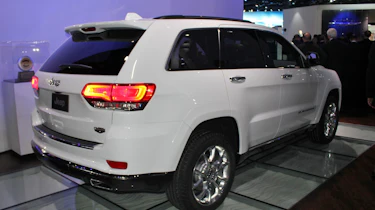 Jeep Grand Cherokee rear three-quarters