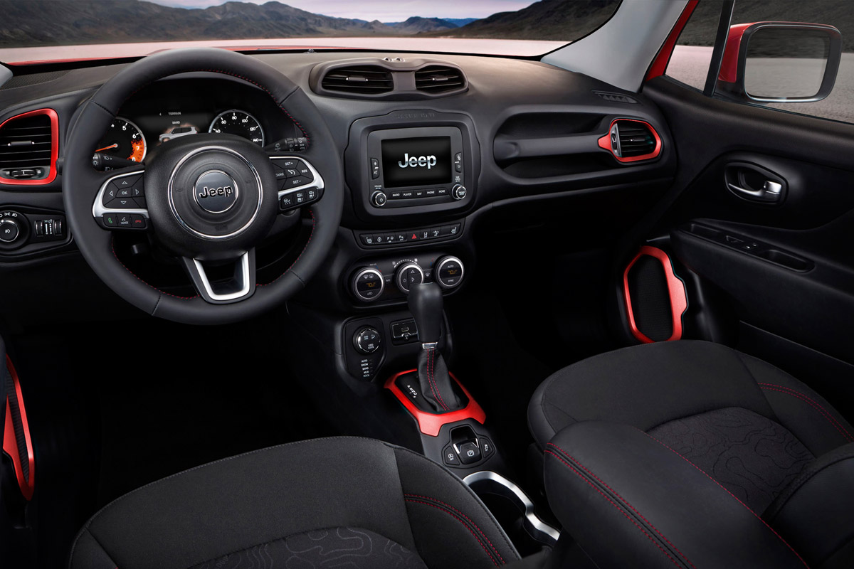 Jeep Renegade cabin